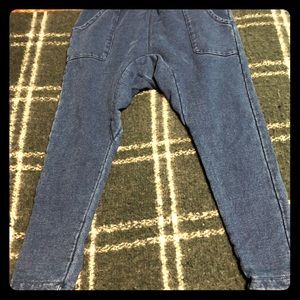 Alternative Apparel Harem Cropped skinny sweatpant